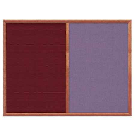 Slim Style Indoor Enclosed Corkboard,12